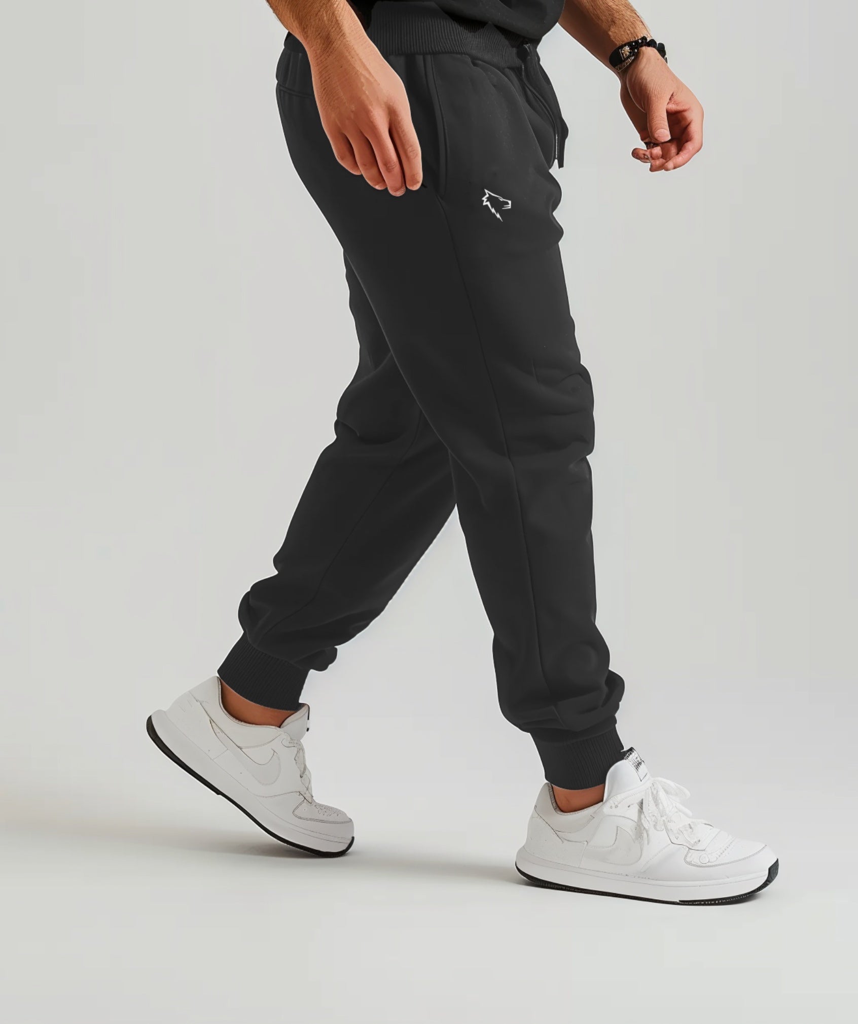 Apex™ dark grey Comfort Pants side view - high-performance pants