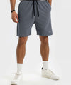 Apex™ gray Pinnacle Shorts front view - eco-friendly and durable shorts